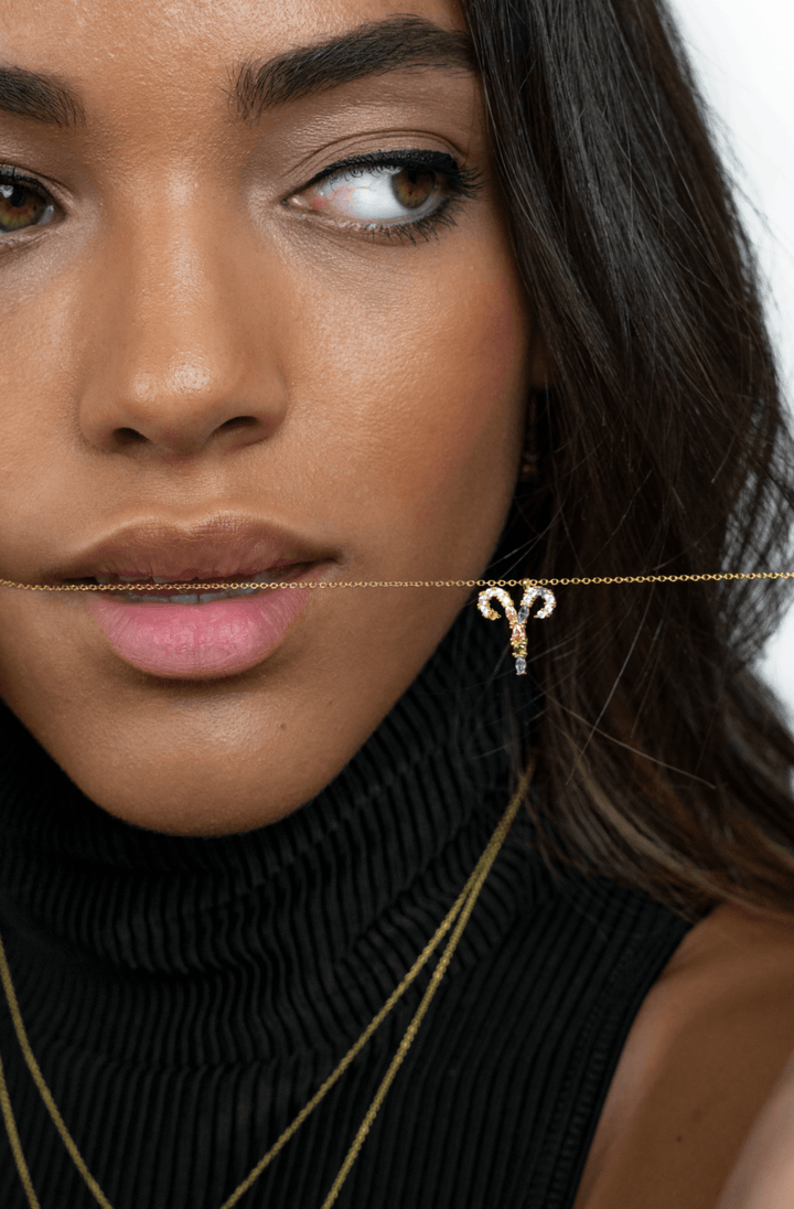 Sternzeichen-Kette | Silber Gold Stilvoll Einzigartig Verstellbar Langlebig-Luzern Mode