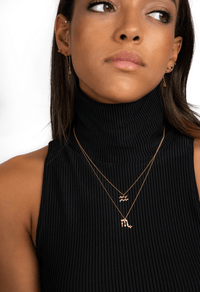 Sternzeichen-Kette | Silber Gold Stilvoll Einzigartig Verstellbar Langlebig-Luzern Mode
