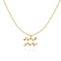 Sternzeichen-Kette | Silber Gold Stilvoll Einzigartig Verstellbar Langlebig-Gold-Wassermann-Luzern Mode