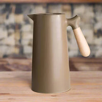 Thermosflasche | Skandinavisch | Stilvoll | Isolierend | Vielseitig | Langlebig-Braun-Luzern Mode
