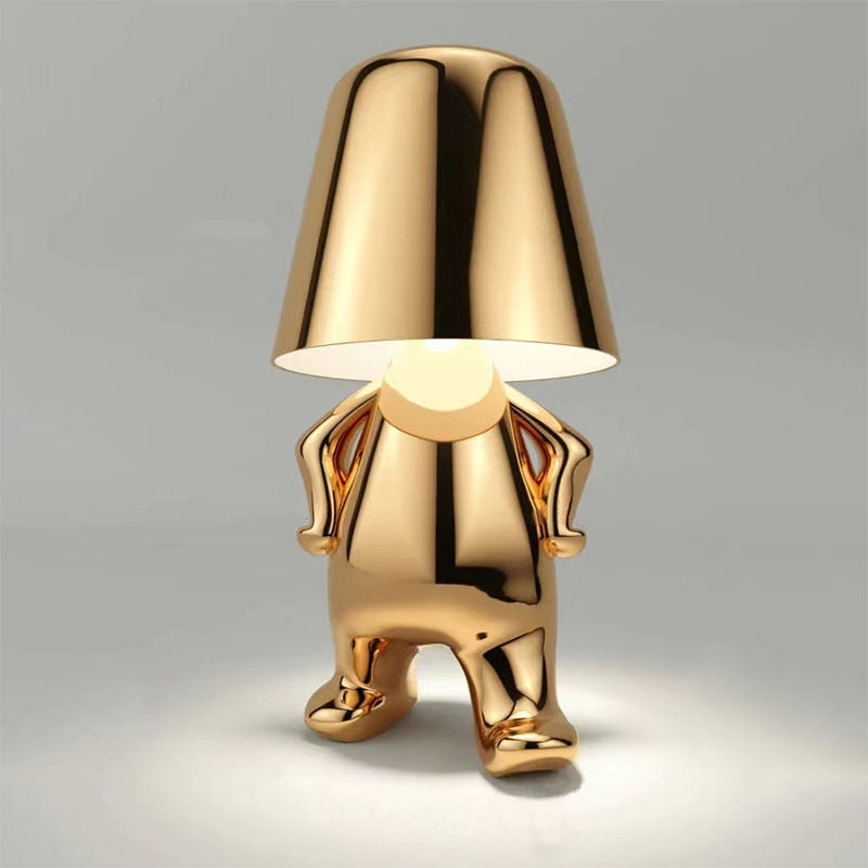 Tischlampe | Stimmungsvolles Einzigartiges Stilvolles Langlebiges Beruhigendes Modernes-Gehendes Gold-Luzern Mode