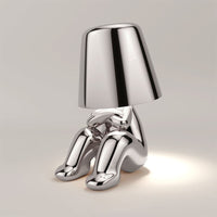 Tischlampe | Stimmungsvolles Einzigartiges Stilvolles Langlebiges Beruhigendes Modernes-Plünderung von Silber-Luzern Mode