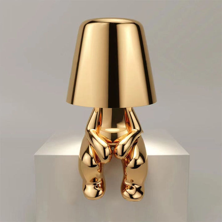 Tischlampe | Stimmungsvolles Einzigartiges Stilvolles Langlebiges Beruhigendes Modernes-Sitzendes Gold-Luzern Mode