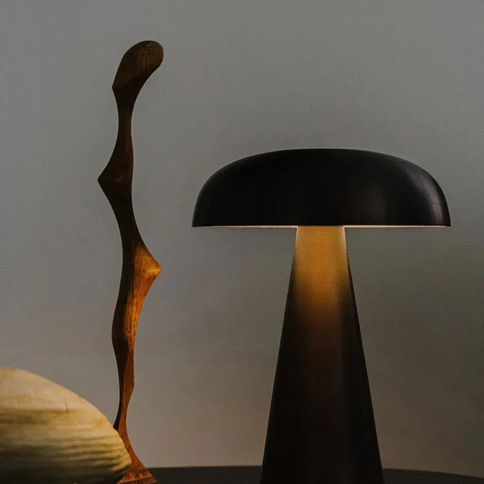 Tischlampe | Pilz Tragbar Kompakt Langlebig Stilvoll Wiederaufladbar-Luzern Mode