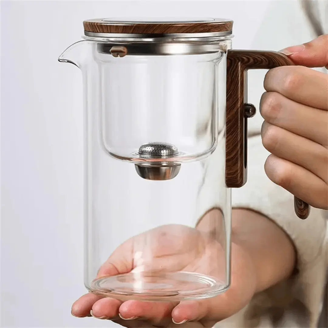 Glas-Teekanne | Transparent Thermoresistent Stilvoll Langlebig Mit Sieb-Luzern Mode