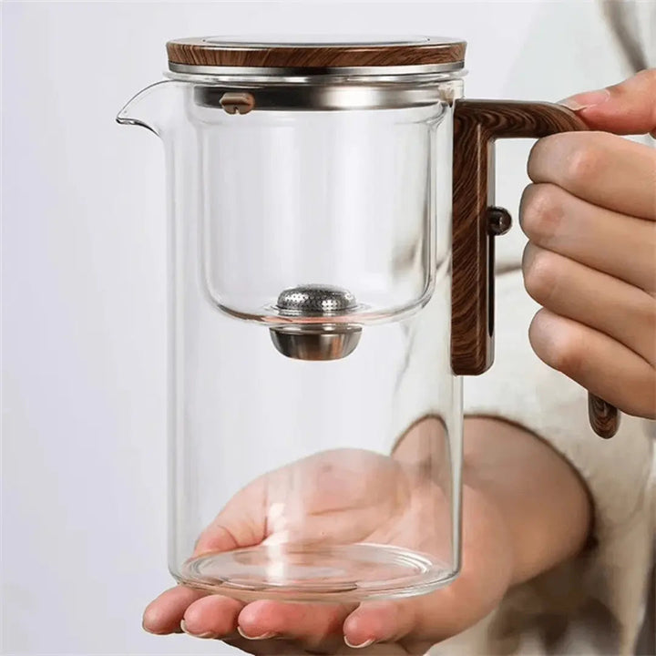 Glas-Teekanne | Transparent Thermoresistent Stilvoll Langlebig Mit Sieb-Luzern Mode