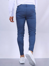 Herren Chinohose Slim Fit mit Stretch für Freizeit und Büro-Luzern Mode