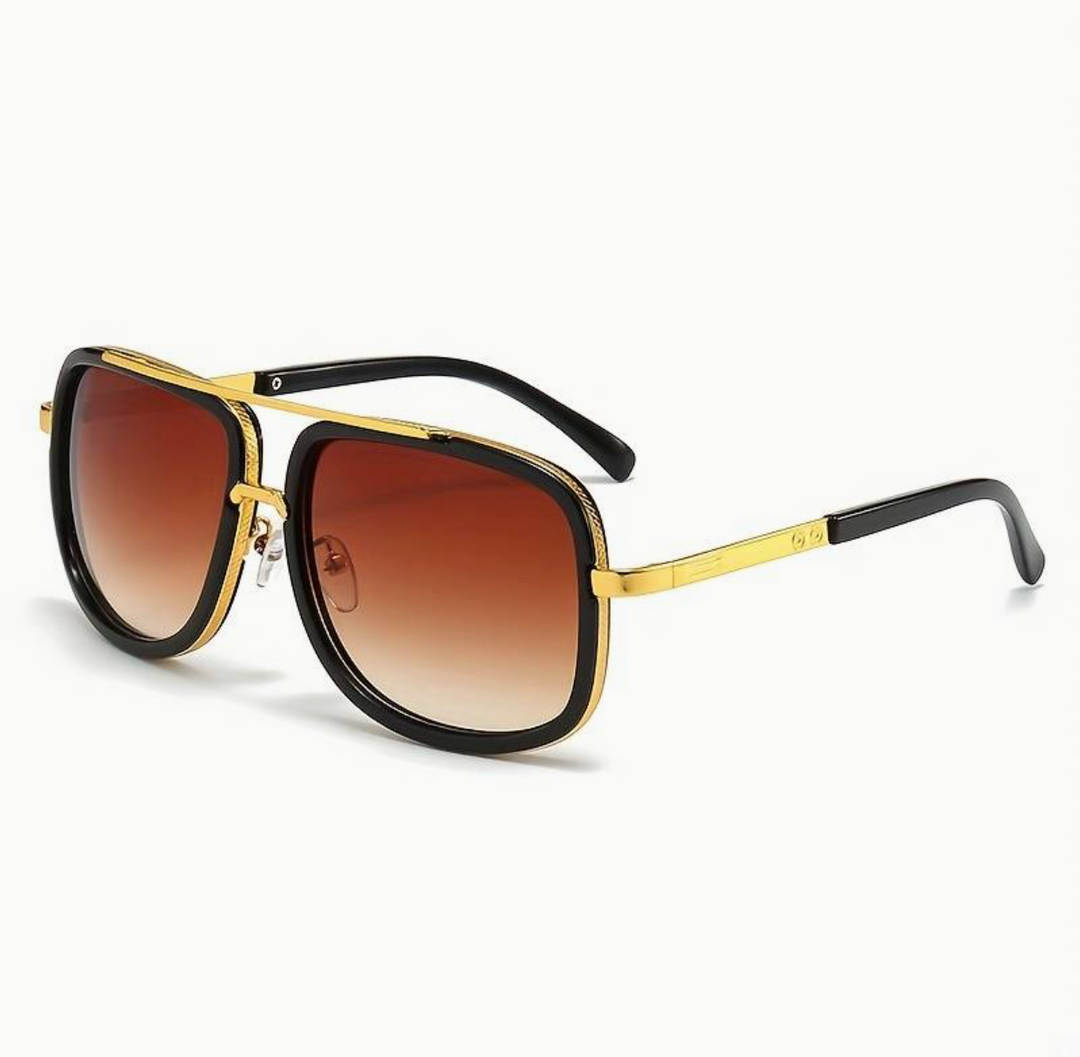UV400 Sonnenbrille Unisex | Edler Sommer-Look | Leichter Rahmen mit Stil-Luzern Mode