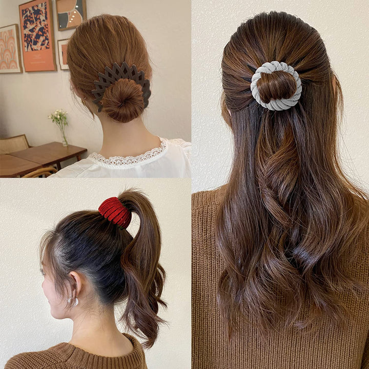 Verstellbarer Haargummi für verschiedene Haarlängen-Luzern Mode