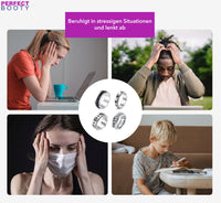 Dreh-Ring | Stilvoll | Beruhigend | Langlebig | Vielseitig | Leicht | Anti-Stress-Luzern Mode