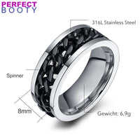 Dreh-Ring | Stilvoll | Beruhigend | Langlebig | Vielseitig | Leicht | Anti-Stress-Luzern Mode