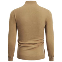 Herren Pullover mit Reißverschluss - Eleganter Strickpullover-Luzern Mode