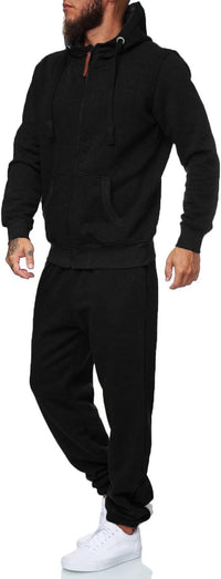 Herren Jogginganzug Kapuzenpullover Set Freizeitmode-Luzern Mode
