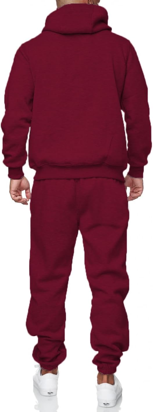 Herren Jogginganzug Kapuzenpullover Set Freizeitmode-Luzern Mode