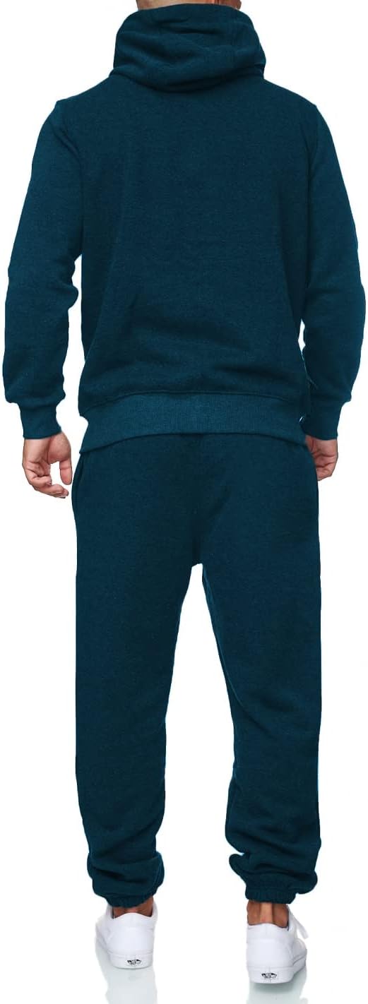 Herren Jogginganzug Kapuzenpullover Set Freizeitmode-Luzern Mode