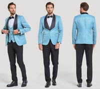 Herren Anzug Set mit Weste und Krawatte für Business-Luzern Mode