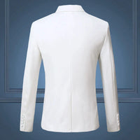Herren Anzug Sakko Slim Fit Business Hochzeit Mode-Luzern Mode
