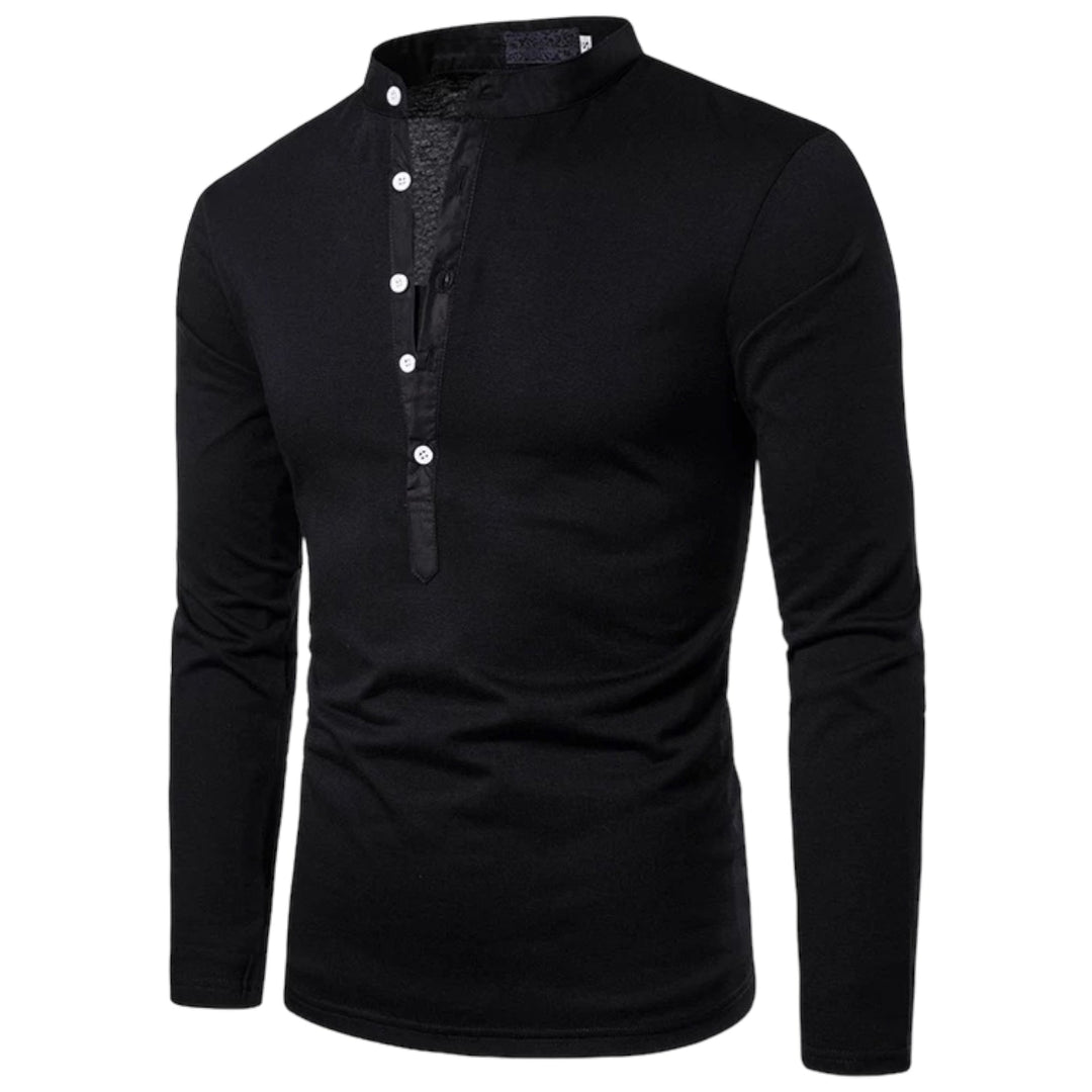 Herren Pullover Langarm Rundhals Basic Sweatshirt Casual-Luzern Mode