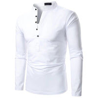 Herren Pullover Langarm Rundhals Basic Sweatshirt Casual-Luzern Mode
