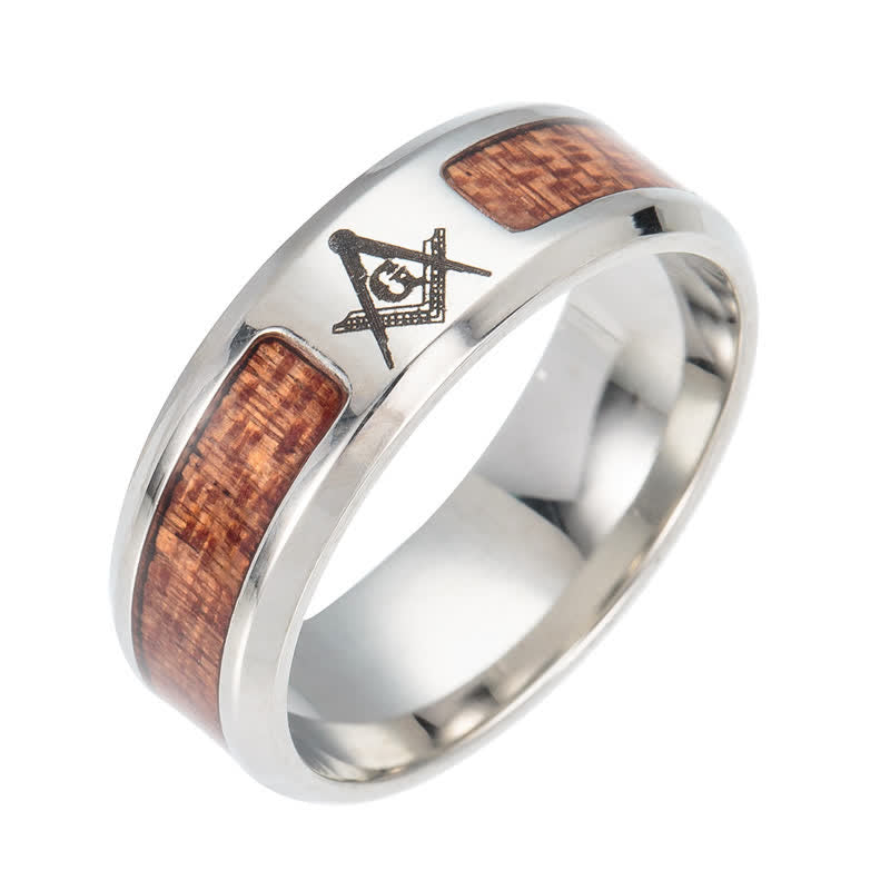 Ring für Damen | Edelstahl | Lebensbaum | Stilvoll | Perfektes Geschenk-Freimaurer-Symbol-51mm-Luzern Mode