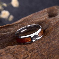 Ring für Damen | Edelstahl | Lebensbaum | Stilvoll | Perfektes Geschenk-Luzern Mode