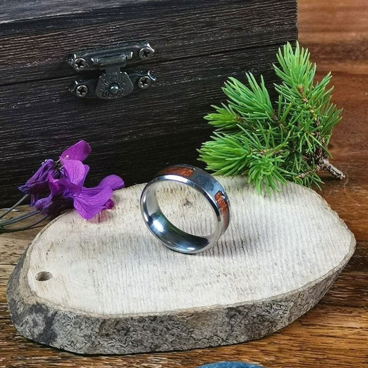 Ring für Damen | Edelstahl | Lebensbaum | Stilvoll | Perfektes Geschenk-Luzern Mode