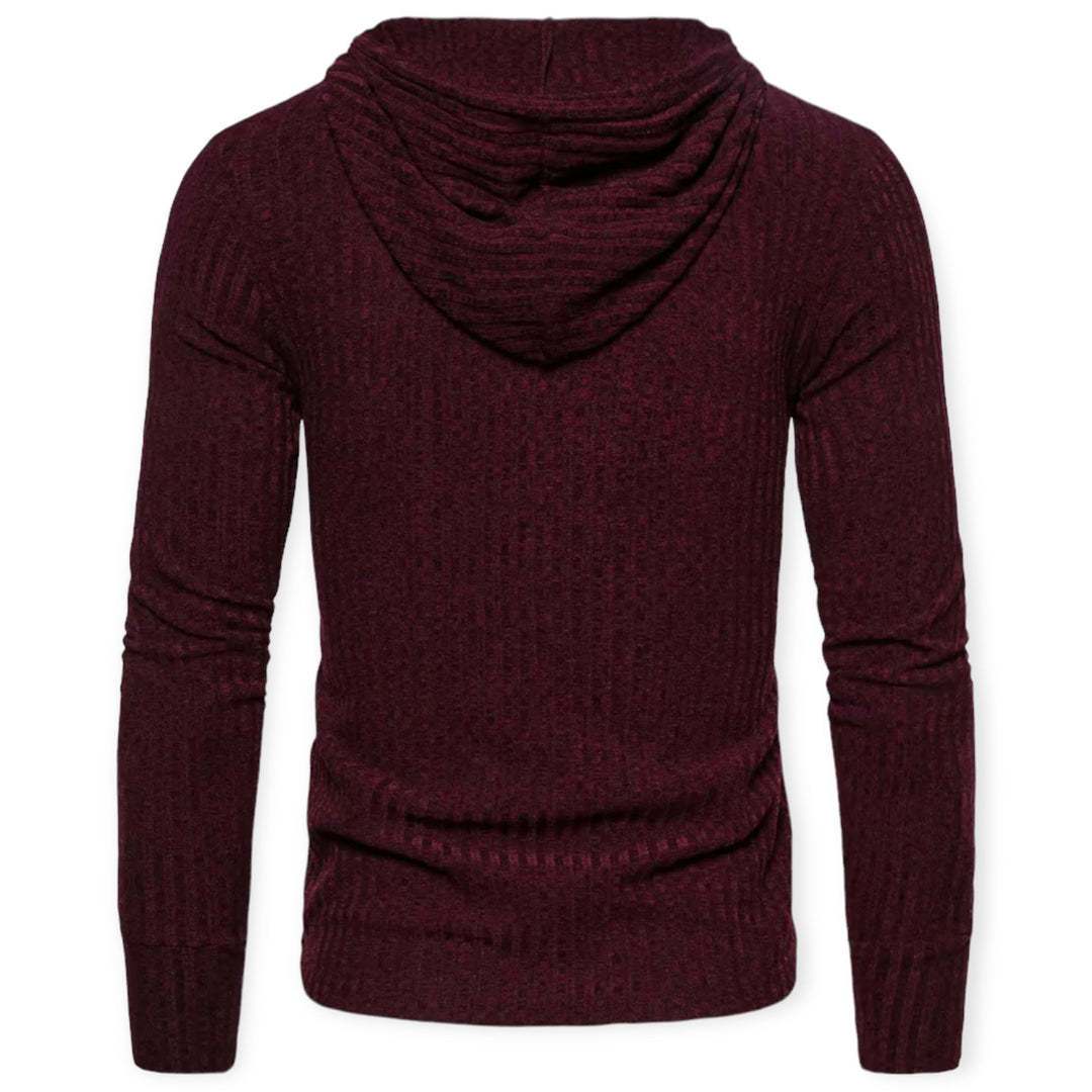 Herren Strickpullover mit Reißverschluss - Weiches Material-Luzern Mode