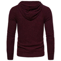 Herren Strickpullover mit Reißverschluss - Weiches Material-Luzern Mode