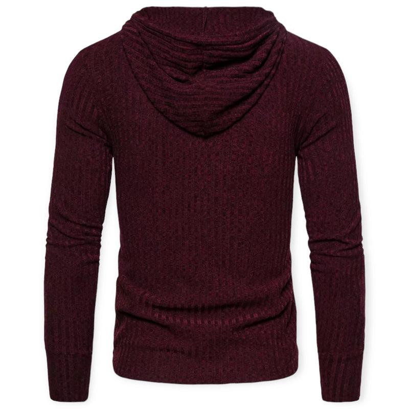Herren Strickpullover mit Reißverschluss - Weiches Material-Luzern Mode
