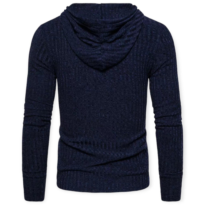 Herren Strickpullover mit Reißverschluss - Weiches Material-Luzern Mode