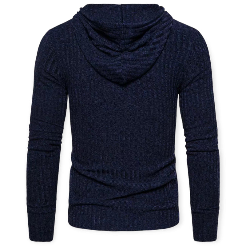 Herren Strickpullover mit Reißverschluss - Weiches Material-Luzern Mode