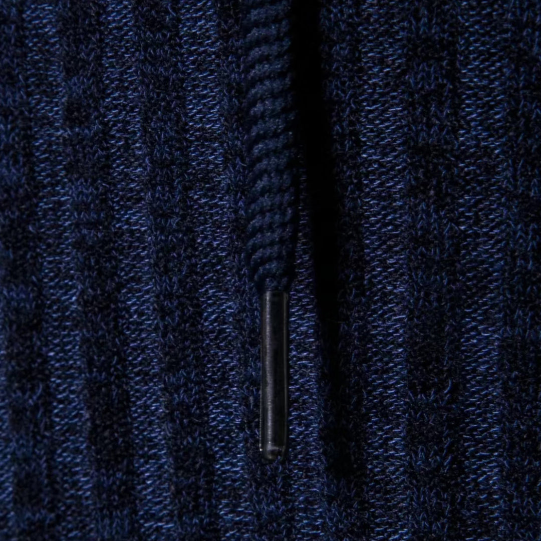 Herren Strickpullover mit Reißverschluss - Weiches Material-Luzern Mode