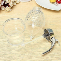 Honigspender | Tropffrei – Praktisch – Stilvoll – Transparent – Langlebig-Luzern Mode