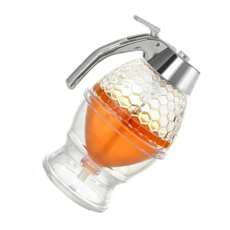 Honigspender | Tropffrei – Praktisch – Stilvoll – Transparent – Langlebig-Luzern Mode