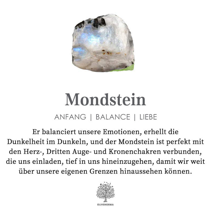 Ring für Damen | Mondstein | Statement | Vintage | Stilvoll | Silber-Luzern Mode