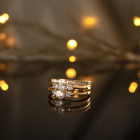 Damen Zirkonia-Ring | Silber Langlebig Stilvoll Vielseitig Elegant-Luzern Mode