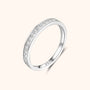 Damen Zirkonia-Ring | Silber Langlebig Stilvoll Vielseitig Elegant-Silber-5-Luzern Mode