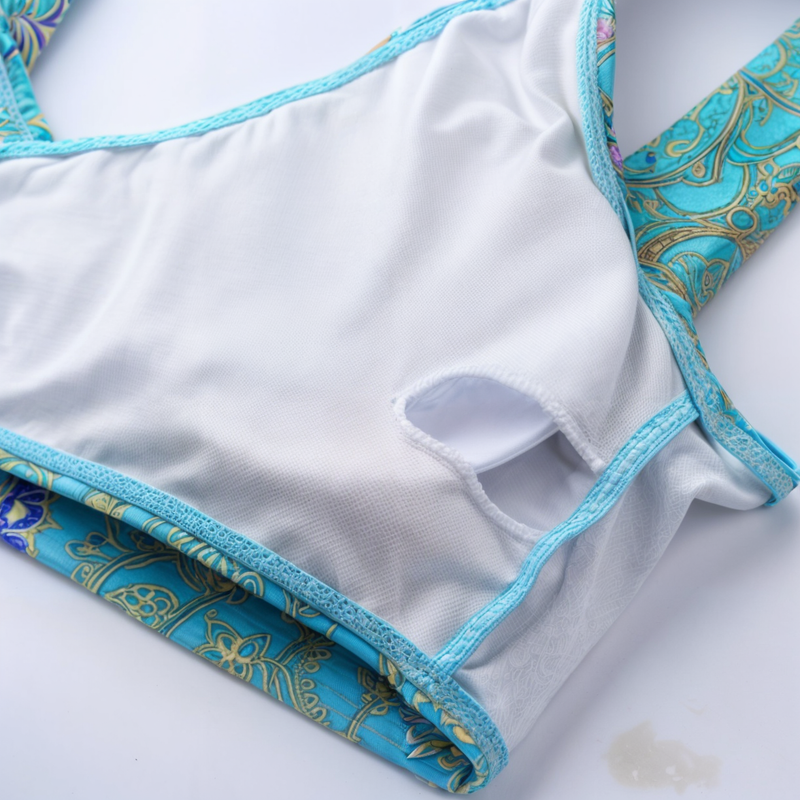 Zweiteiliger Damen Bikini | Figurformend | Sommer Strandlook | Stylisch Schwimmen-Luzern Mode