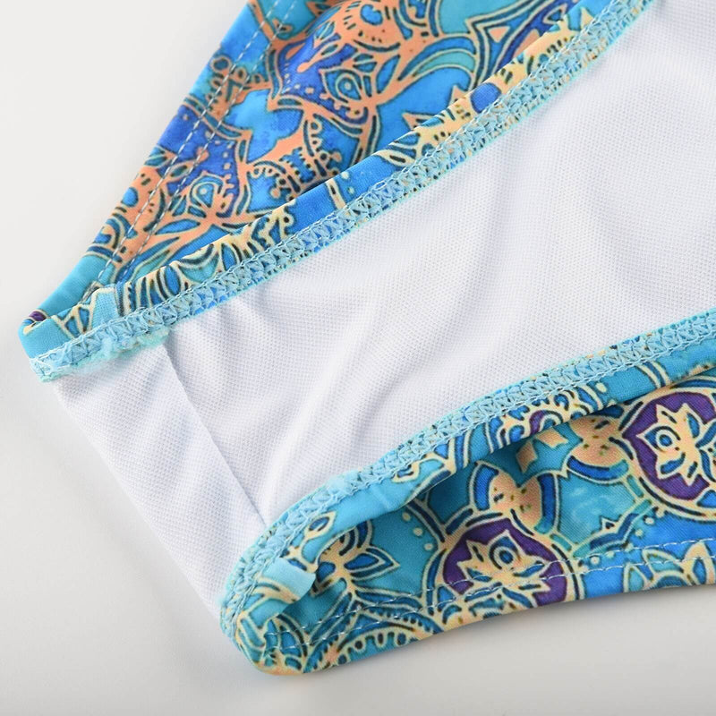 Zweiteiliger Damen Bikini | Figurformend | Sommer Strandlook | Stylisch Schwimmen-Luzern Mode