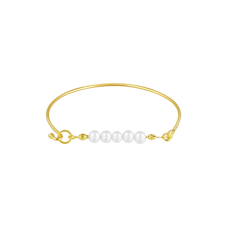 Perlenarmband | Damen Dezent Stilvoll Vielseitig Einzigartig Langlebig-Gold-Luzern Mode