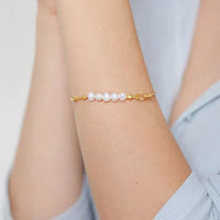 Perlenarmband | Damen Dezent Stilvoll Vielseitig Einzigartig Langlebig-Luzern Mode