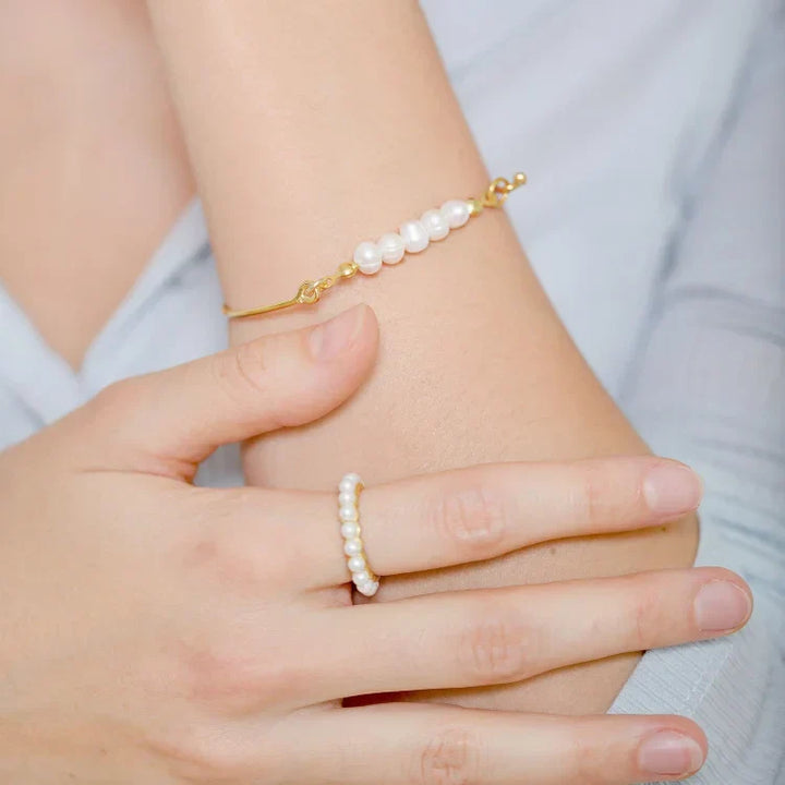 Perlenarmband | Damen Dezent Stilvoll Vielseitig Einzigartig Langlebig-Luzern Mode