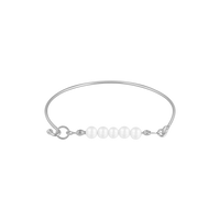 Perlenarmband | Damen Dezent Stilvoll Vielseitig Einzigartig Langlebig-Silber-Luzern Mode