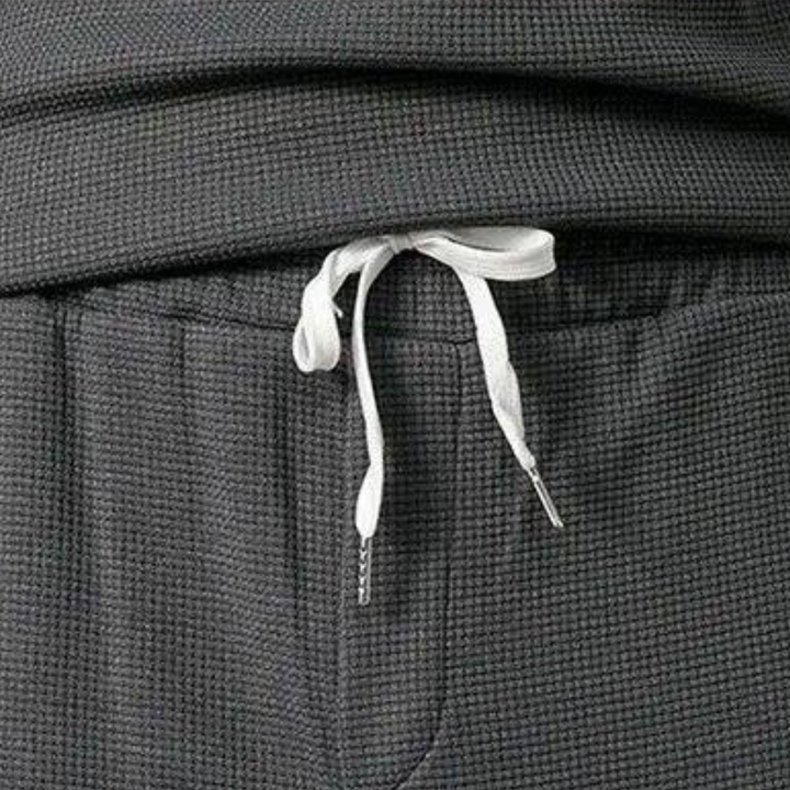 Herren Jogginghose aus Waffelstrick für Freizeit und Sport-Luzern Mode