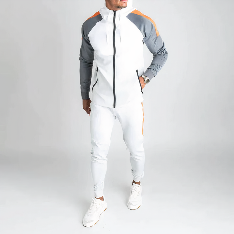 Herren Sportanzug Trainingsanzug Fitness Jogginganzug-S-Luzern Mode