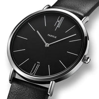 Herren Armbanduhr | Formell | Stilvoll | Luxuriös | Leder | Langlebig | Vielseitig | Rund-Luzern Mode