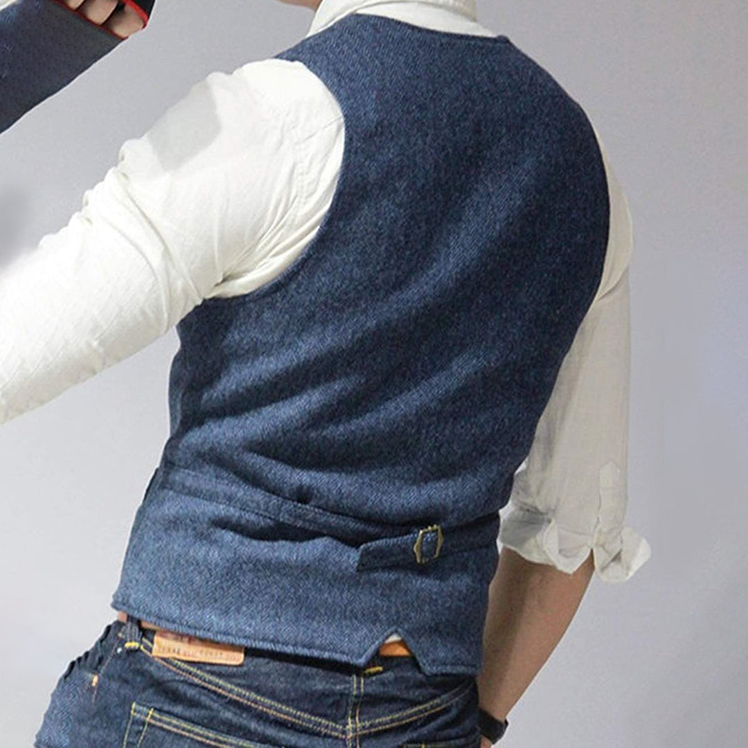 Herren Weste Anzugmode - Elegante Freizeitweste Online-Luzern Mode