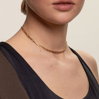 Halskette für Damen | Choker | Gold | Silber | Stilvoll | Klassisch-Luzern Mode