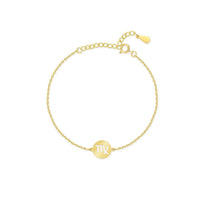 Sternzeichen-Armband | Sterlingsilber Gold Anhänger Verstellbar Stilvoll-Gold-Jungfrau-Luzern Mode