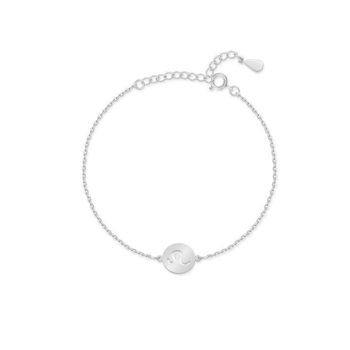 Sternzeichen-Armband | Sterlingsilber Gold Anhänger Verstellbar Stilvoll-Silber-Löwe-Luzern Mode